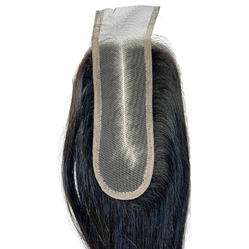 Brazilian Silky Straight 2x6 Transparent Closure