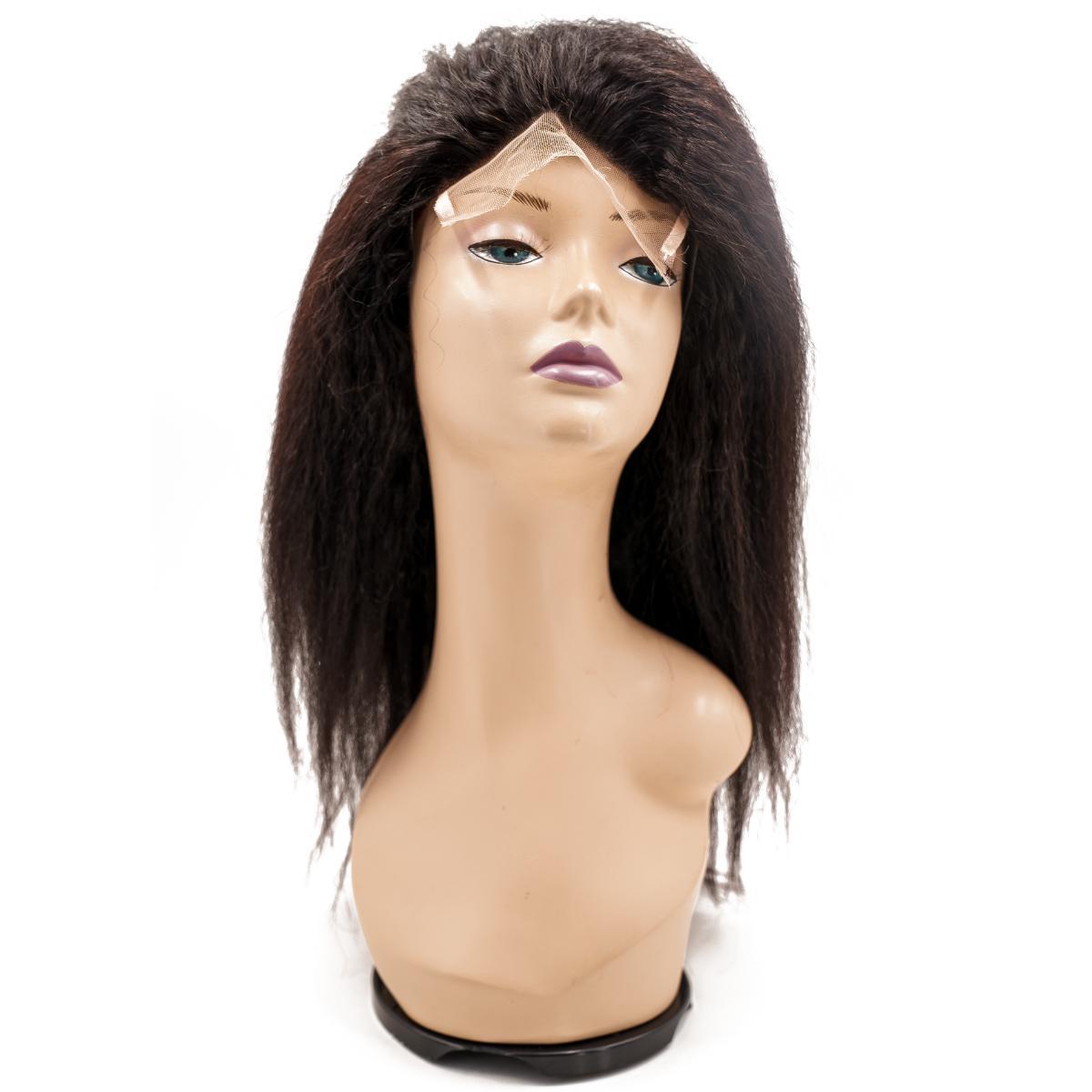 Kinky Straight Skin Polyurethane Medical Wig