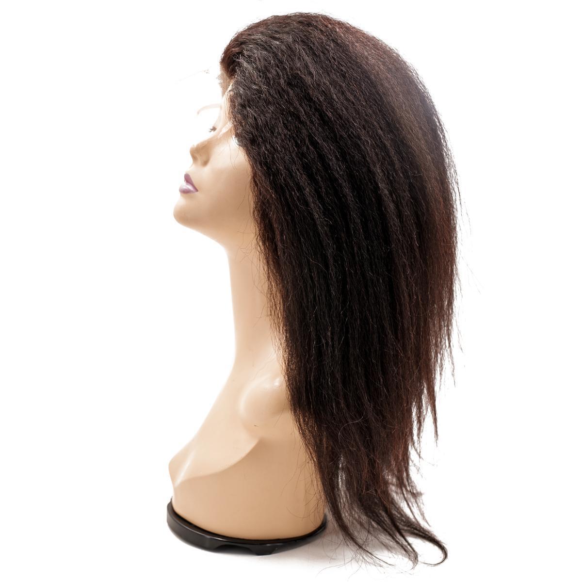 Kinky Straight Skin Polyurethane Medical Wig